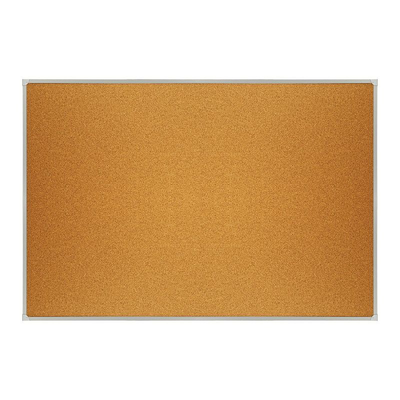 УЦЕНКА-Доска пробковая OfficeSpace, 100*150см, алюминиевая рамка