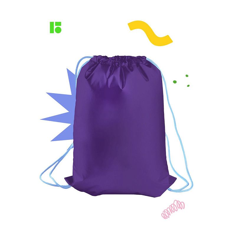 Мешок для обуви 1 отделение Berlingo "Envy", 360*470мм, светоотражающая лента, карман на молнии, голубой 