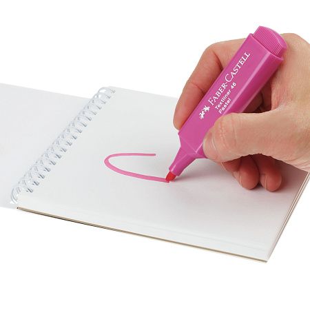 Набор текстовыделителей Faber-Castell "46 Superfluorescent+Pastel" 2 флуоресцентных цв. + 2 пастельных цв., 1-5м 