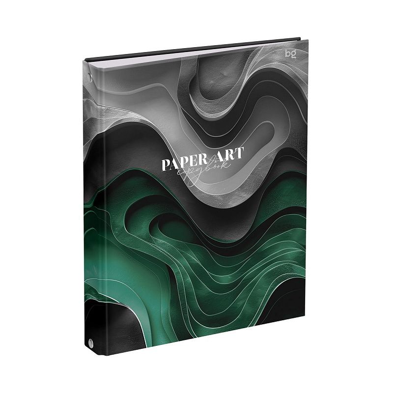 Тетрадь на кольцах А5, 120л., BG "Paper art", матовая ламинация