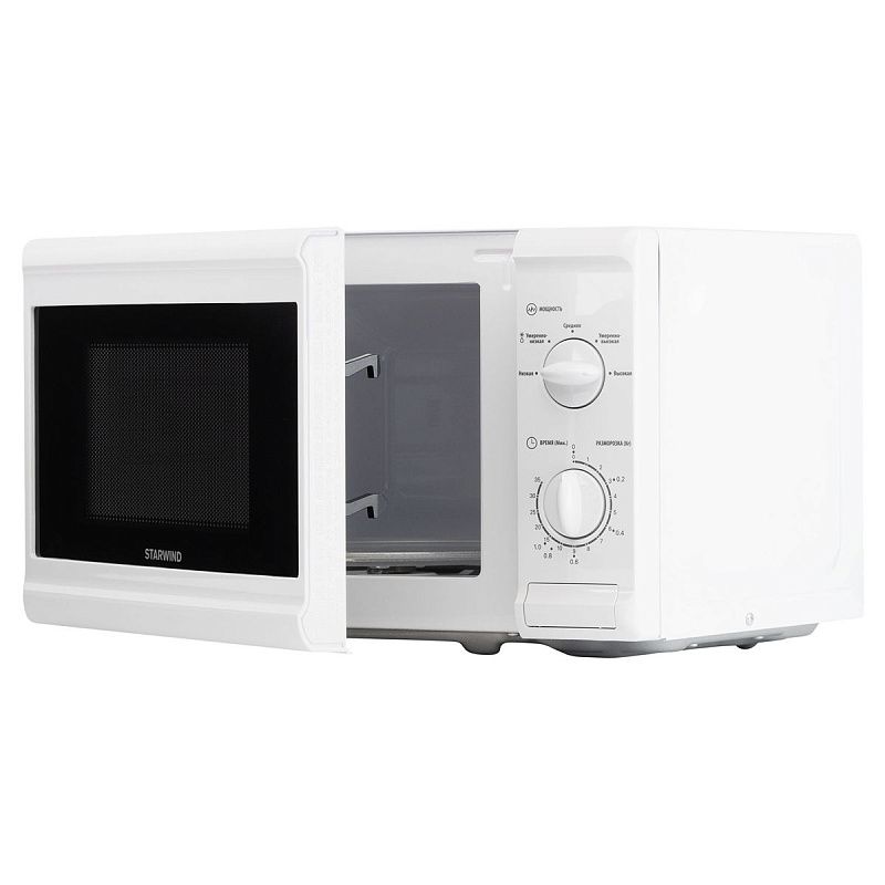 Микроволновая печь Starwind SWM5920, 20л, 700Вт, механическое управление, белая
