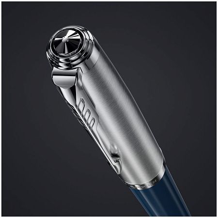 Ручка перьевая Parker "51 Midnight Blue CT" черная, 0,8мм, подарочная упаковка 