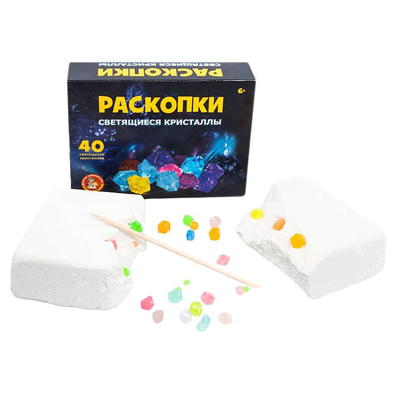 Раскопки Десятое королевство "Светящиеся кристаллы"