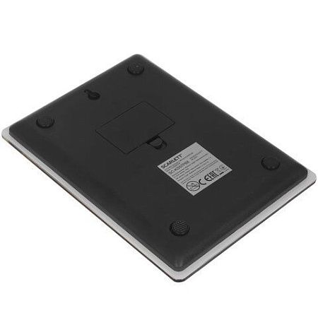 Весы кухонные SCARLETT SC-KS57P68, электронный дисплей, max вес 10 кг, тарокомпенсация, стекло