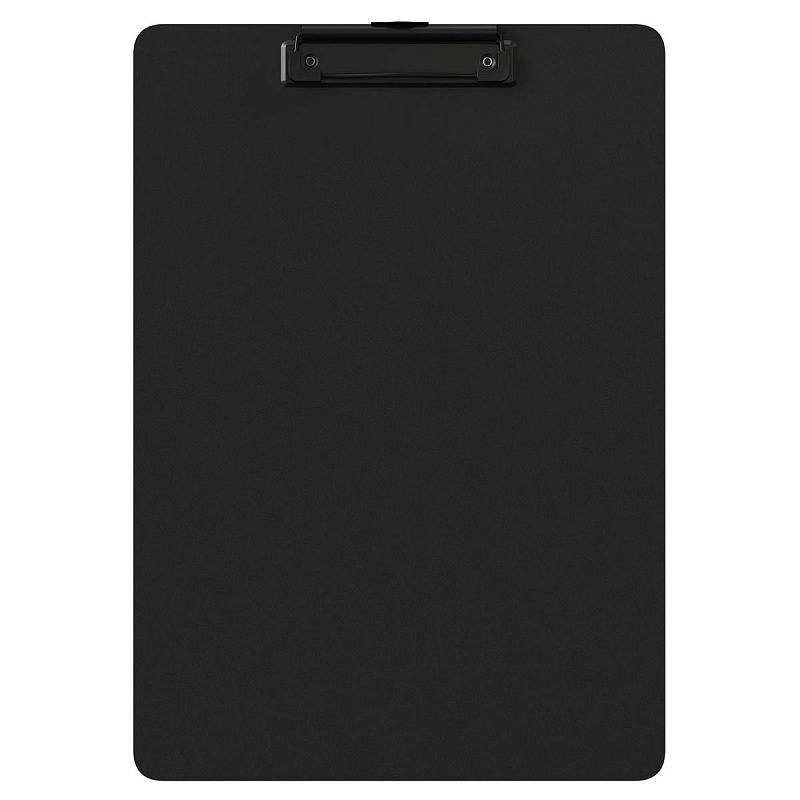 Планшет с зажимом Berlingo "Instinct" А4, пластик (полифом), фламинго/черный 