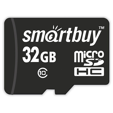 Карта памяти SmartBuy MicroSDHC 32GB UHS-1, Class 10, скорость чтения 30Мб/сек