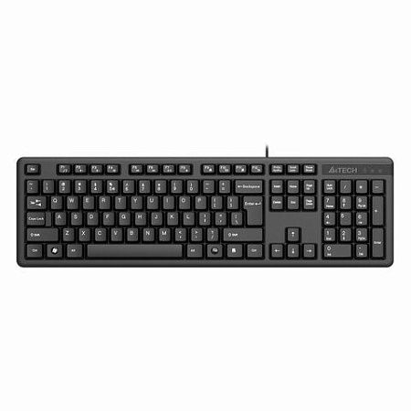 Набор проводной A4TECH KK-3330, USB, клавиатура 104 кл., мышь 2 кн.+1 кн.-колесо, черная, 1530249
