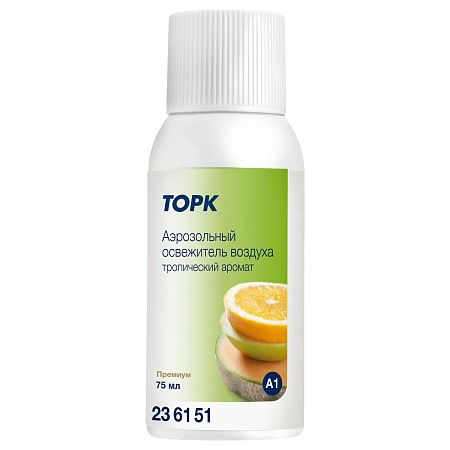 Сменный баллон для освежителя воздуха Tork "Premium"(А1), тропический, 75мл 