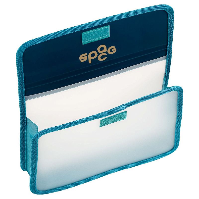 Папка для тетрадей 1 отделение, ArtSpace "Galaxy", А5, пластик, на липучке 