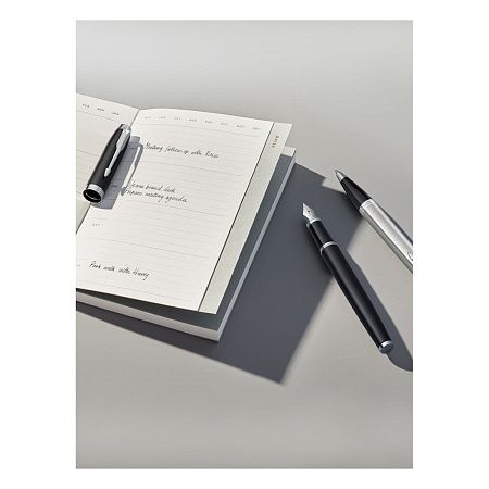 Ручка шариковая Parker "IM Black CT" синяя, 1,0мм, кнопочн., подарочная упаковка 