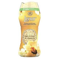 Кондиционер для белья в гранулах, 210 г, LENOR "Oro E Fiori Di Vaniglia", ваниль и орхидея 