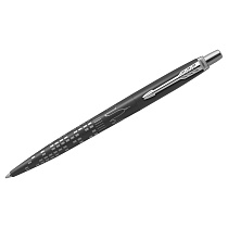 Ручка шариковая Parker "Jotter New York Black CT" синяя, 1,0мм, кнопочн., подарочная упаковка