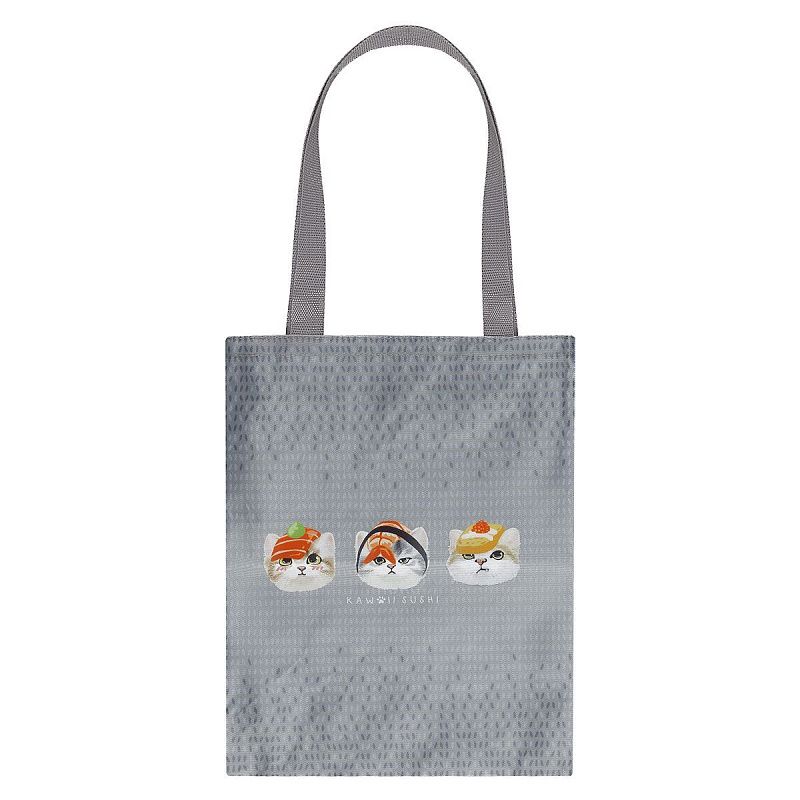 Сумка-шоппер ArtSpace"Sushi Cats", 31*39см. с карманом