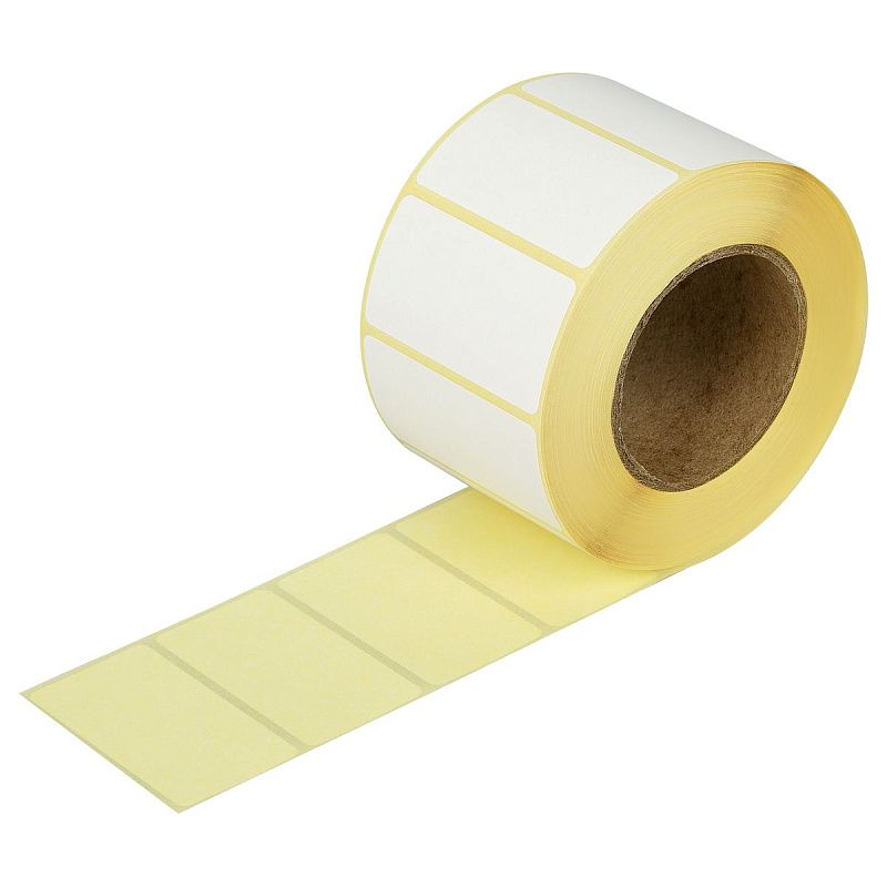 Термоэтикетки OfficeSpace 47*25 ЭКО, белые, 1000шт.