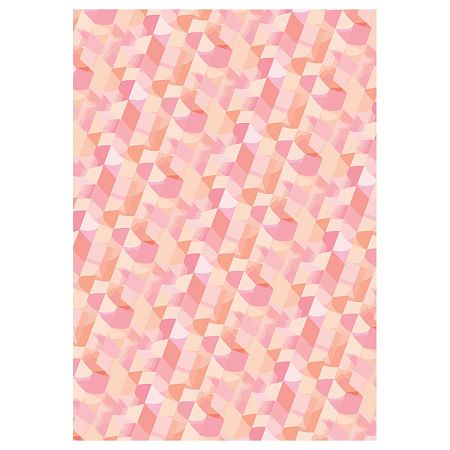 Упаковочная бумага глянц. 70*100см, MESHU "Floral mood", 80 г/м2, ассорти, 5 дизайнов