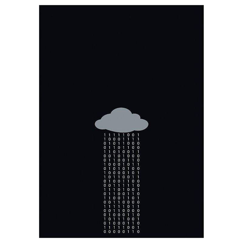 Тетрадь 96л., А4 клетка BG "Цифровой мир", суперэконом