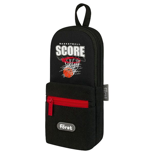 Пенал мягкий 1 отделение, 1 карман, 210*90*40 Först "Score", текстиль