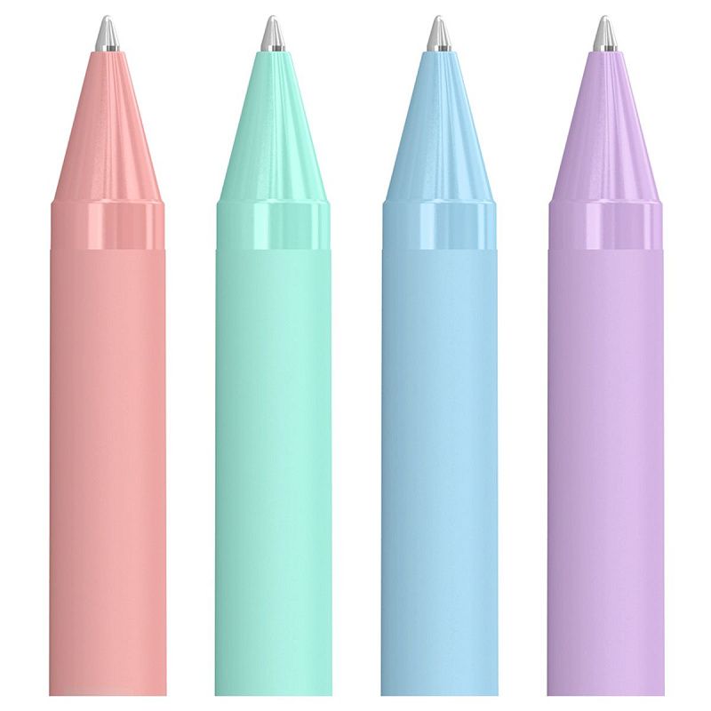 Ручка шариковая автоматическая Berlingo "Instinct" синяя, 0,7мм, корпус ассорти 