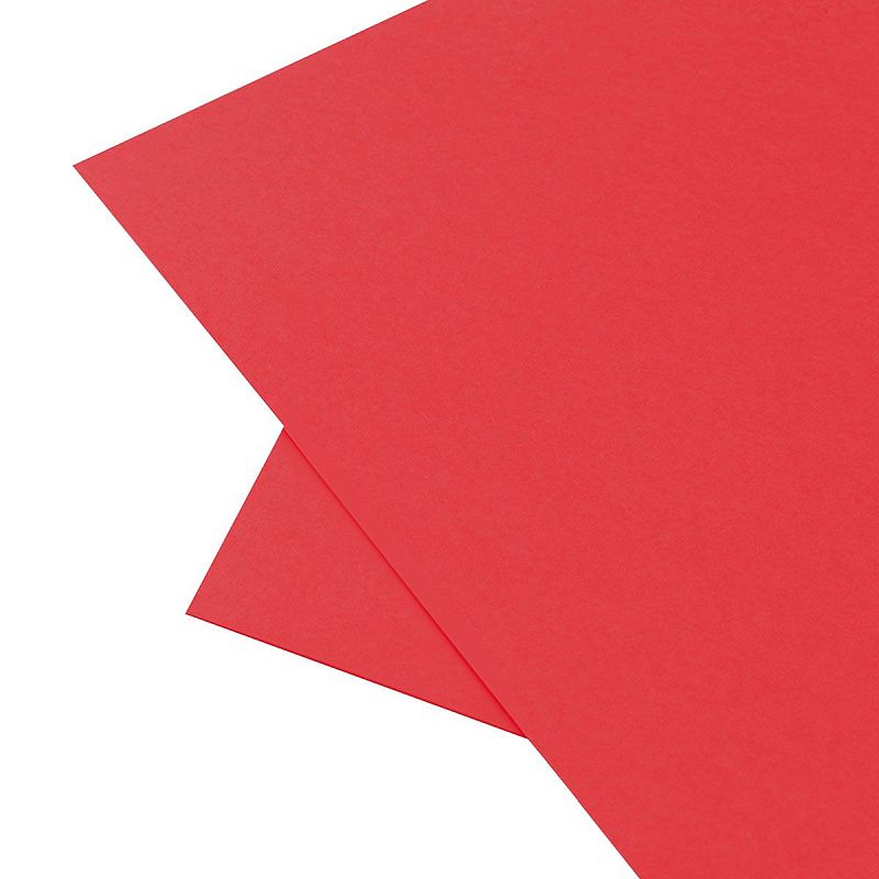 Картон цветной А4, BG, 20л., тонированный, красный, 220г/м2