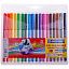 Фломастеры Centropen "Colour World", 18цв., трехгранные, смываемые, блистер