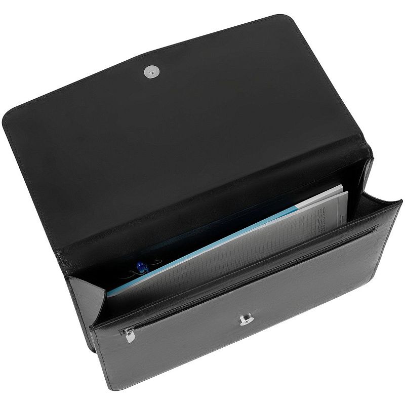 Папка деловая OfficeSpace "Dorado" имп. кожзам, магнитный клапан 