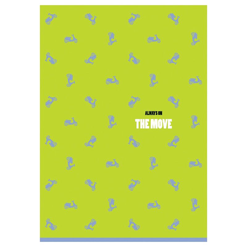 Тетрадь 96л., А4 клетка BG "Будь в тренде", суперэконом