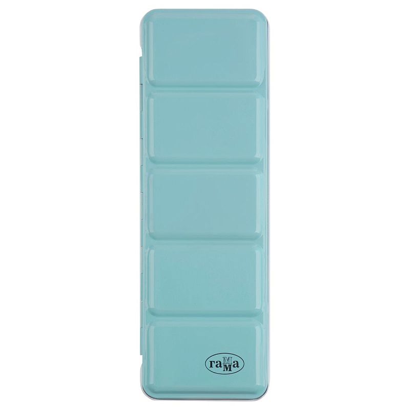 Акварель художественная Гамма "Студия", 21 цв., 2,6 мл , кювета, метал. Коробка