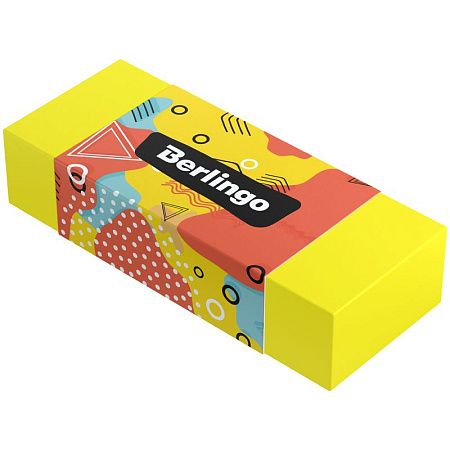 Ластик Berlingo "Memphis", прямоугольный, 50*20*11мм 