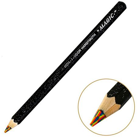 Карандаш с многоцв. грифелем Koh-I-Noor "Magic America. Original. Fire. Tropical. Neon", 5шт., утолщ., шестигран., блистер