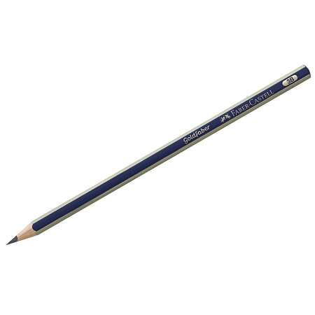 Карандаш ч/г Faber-Castell "Goldfaber 1221" 3B, заточен.