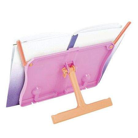Подставка для книг и учебников BRAUBERG KIDS "Flamingo", регулируемый угол наклона, прочный ABS-пластик, 238061 