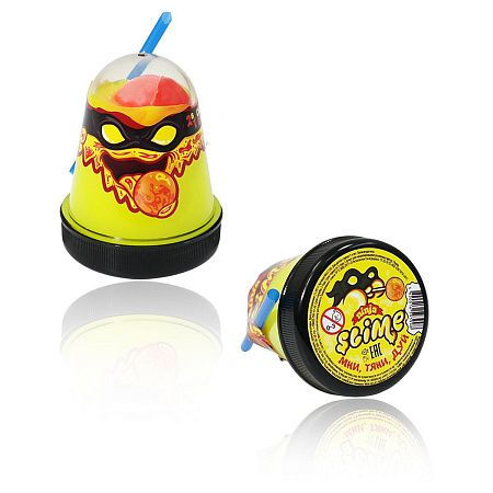 Слайм Slime "Ninja", смешивай цвета 2в1, желтый-красный/синий-желтый, 130г., ассорти