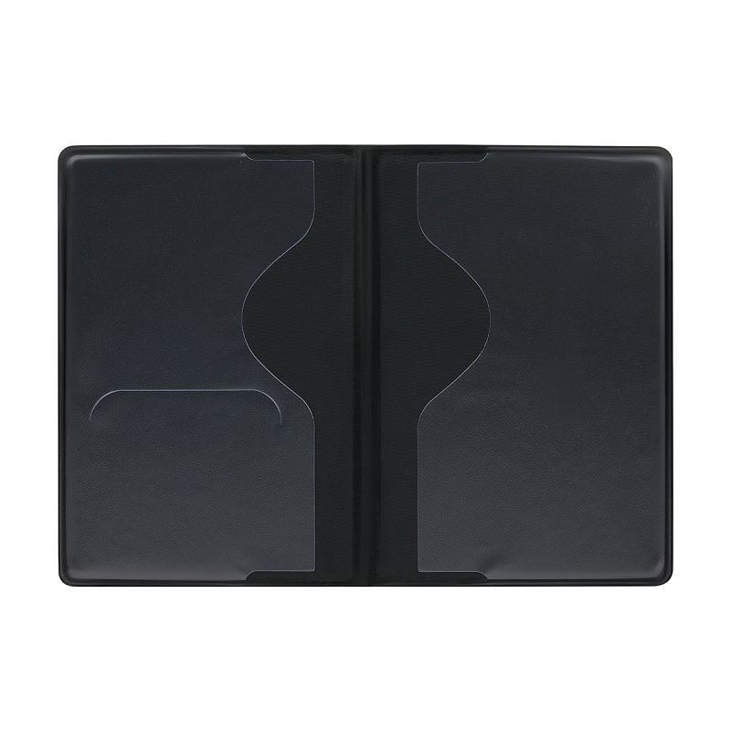 Обложка для паспорта OfficeSpace "Бабочки" мягкий полиуретан, золотая, тиснение золотом 