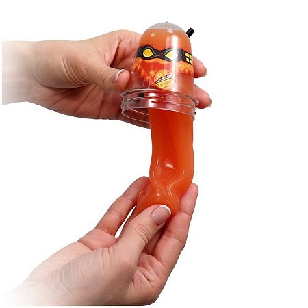 Слайм Slime "Ninja", красный, меняет цвет на желтый, 130г