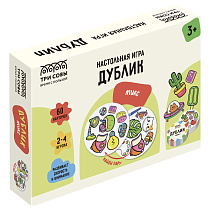 Игра настольная ТРИ СОВЫ "Дублик. Микс", 60 карточек, картонная коробка