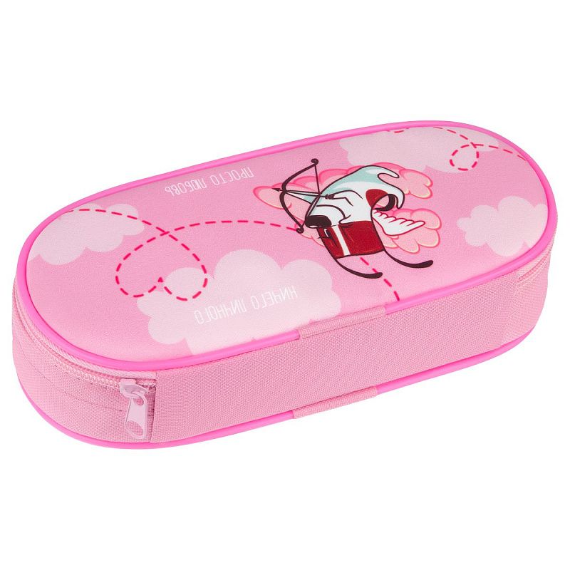 Пенал корпусный 1 отделение, 220*95*50 Мульти-Пульти "Ничего личного", полиэстер 