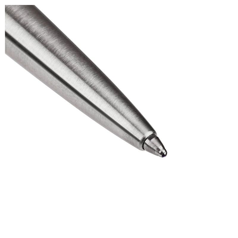 Набор Parker "Jotter Stainless Steel CT": ручка шариковая 1,0мм синяя и ручка перьевая 1,0мм синяя, подарочная упаковка 