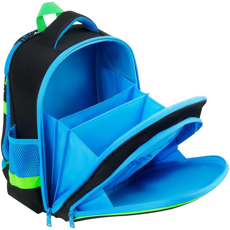 Ранец ArtSpace School Friend Light"Crash" 35*29*12см, 2 отделения, 2 кармана, анатомическая спинка 