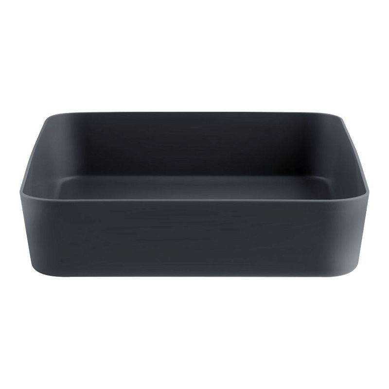 Лоток для канцелярских принадлежностей СТАММ, 18,5*26,5*4,5см, полипропилен, серый