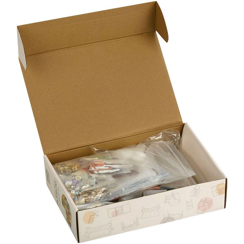 Сборная модель ТРИ СОВЫ, Румбокс "Городской лофт", 26*17*15см, картонная коробка