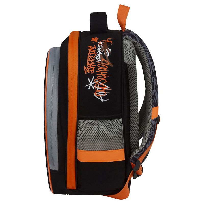 Ранец ArtSpace School Friend Light "Bear" 35*29*12см, 2 отделения, 2 кармана, анатомическая спинка 