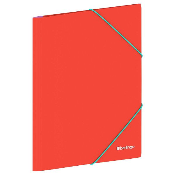 Папка на резинке Berlingo "Raze" А4, 600мкм, красная