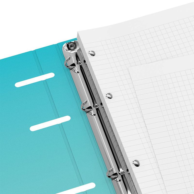 Тетрадь на кольцах А5, 120л., BG "Градиент", картон, матовая ламинация