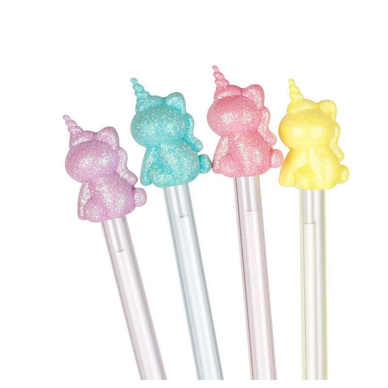 Ручка шариковая MESHU "Shiny" синяя, 0,7мм, корпус ассорти 