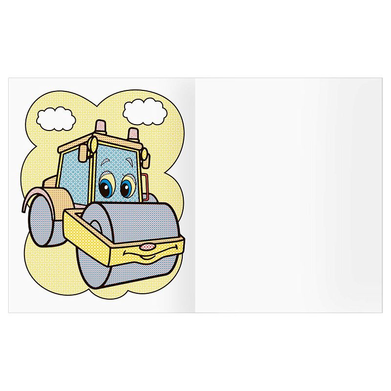 Раскраска водная 200*250 ТРИ СОВЫ "Раскрась водой. Транспорт", 8стр.