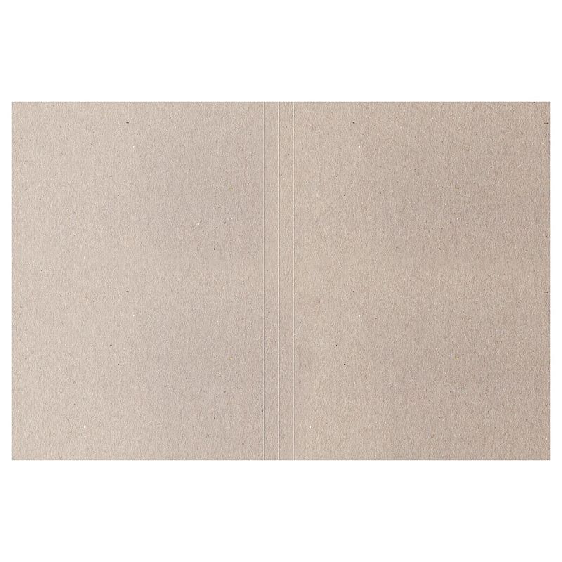 Папка-обложка OfficeSpace "Дело", картон немелованный, 280г/м2, белый, до 200л. 