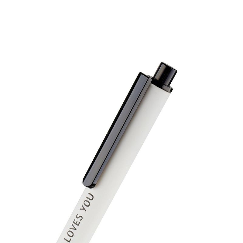 Ручка шариковая автоматическая MESHU "Cute cats" синяя, 0,5 мм 