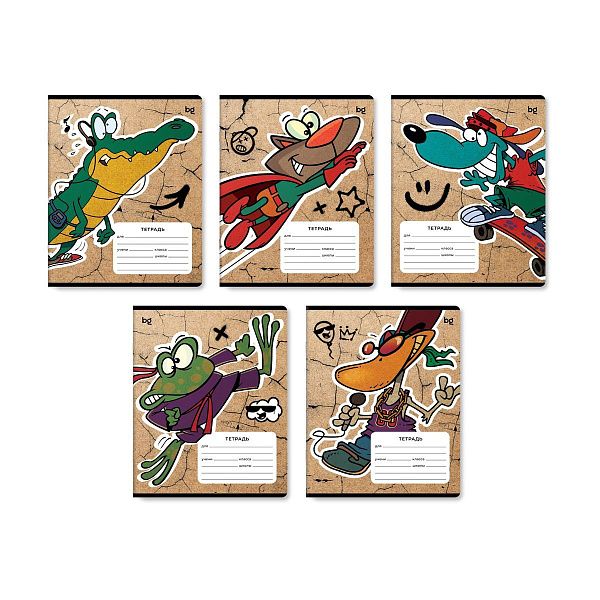 Тетрадь 12л., линия BG "Крутой парень", конгрев