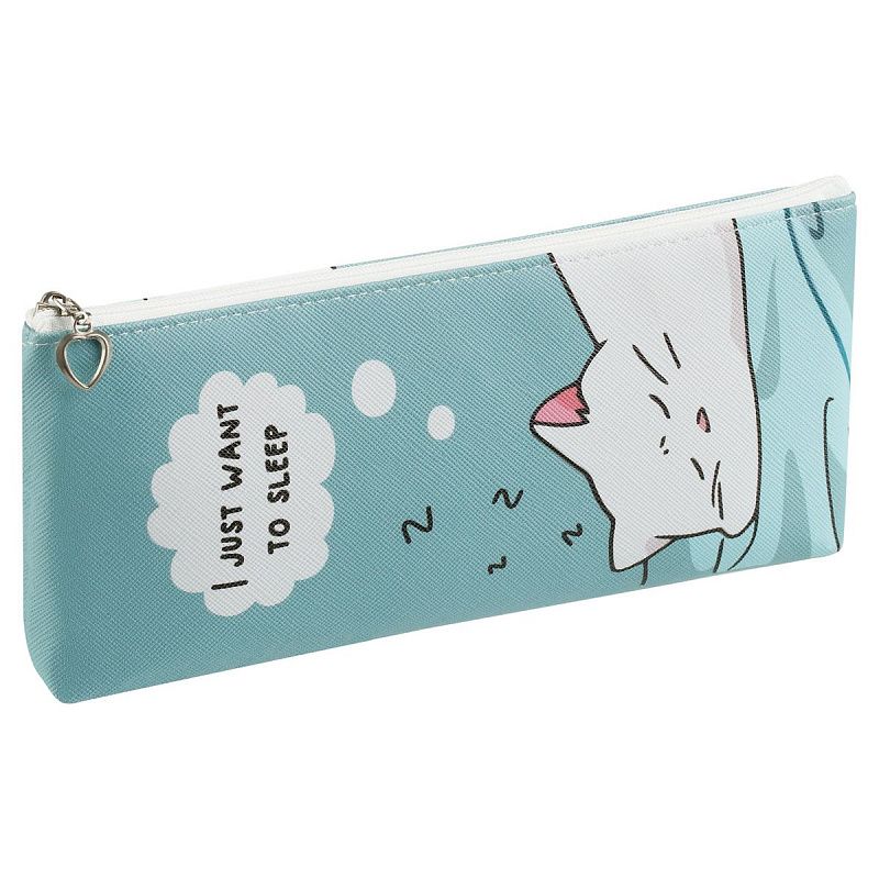 Пенал мягкий 200*85*30 MESHU "Want to sleep", искусственная кожа 