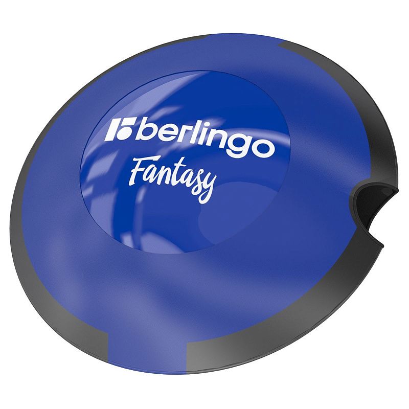 Точилка пластиковая Berlingo "Fantasy" 1 отверстие, контейнер, ассорти 
